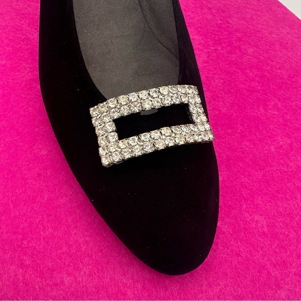 Musi Vintage Rhinestone Shoe Clips - Picture 4 of 8